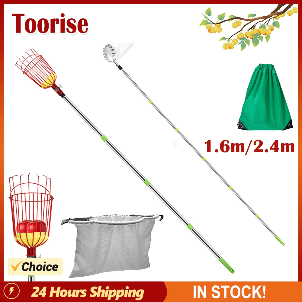 

Deep Basket Fruit Picker Catcher Apple Peach Picking Farm Picking Device Head Convenient Fruit Picker Garden tools Accessories