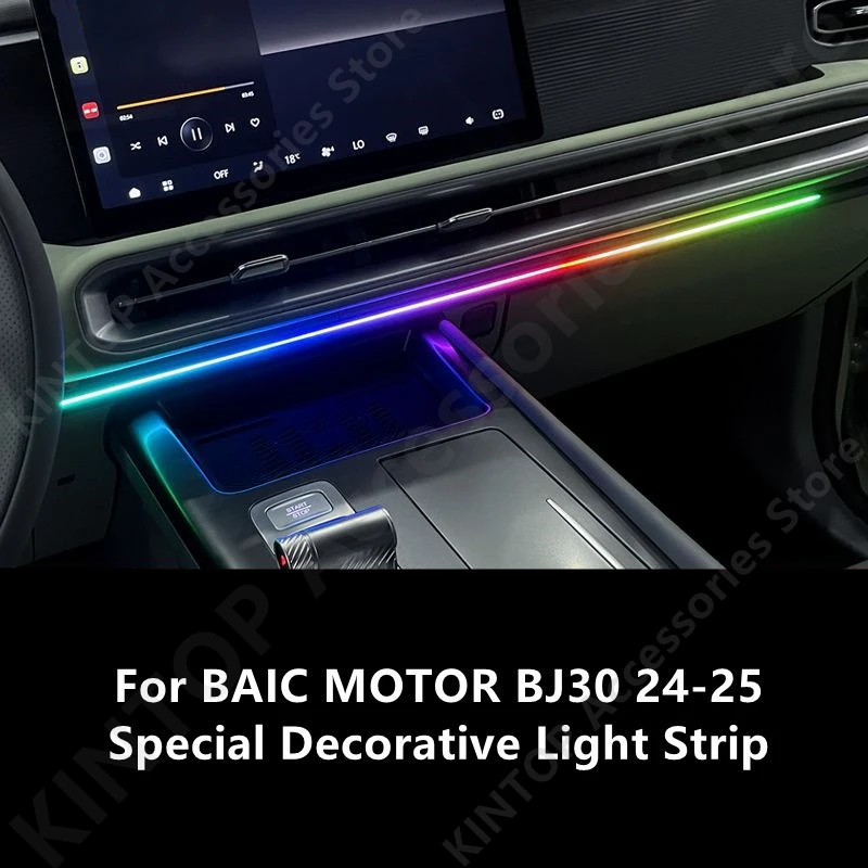 

For BAIC MOTOR BJ30 24-25 Special Decorative Light Strip,Car Interior Decoration Modification Protection Accessories Refit
