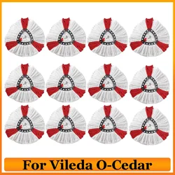 Mop Replacement Head For Vileda O-Cedar EasyWring 1-Tank System Replace Heads Mop Refills Microfiber Mop Head Household Cleaning