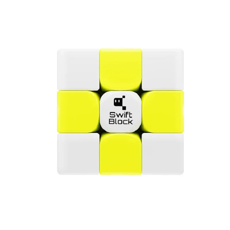 GAN Swift Block 355S 3x3 Magnetic Magic Speed Cube Gan 355 S Stickerless Professional Fidget Toys Gan 355 S Cubo Magico Puzzle
