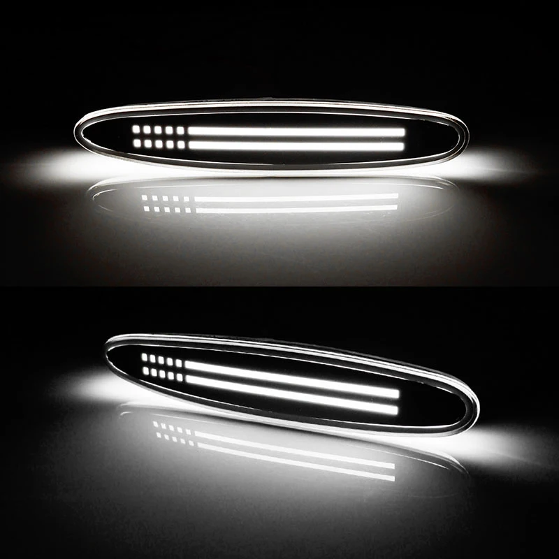 For Mazda 6 Mazdaspeed6 GG GY GG1 GY1 2003-2008 Car LED Front Side Marker Turn Signal Lights Parking Lights Fender Flare Lamps