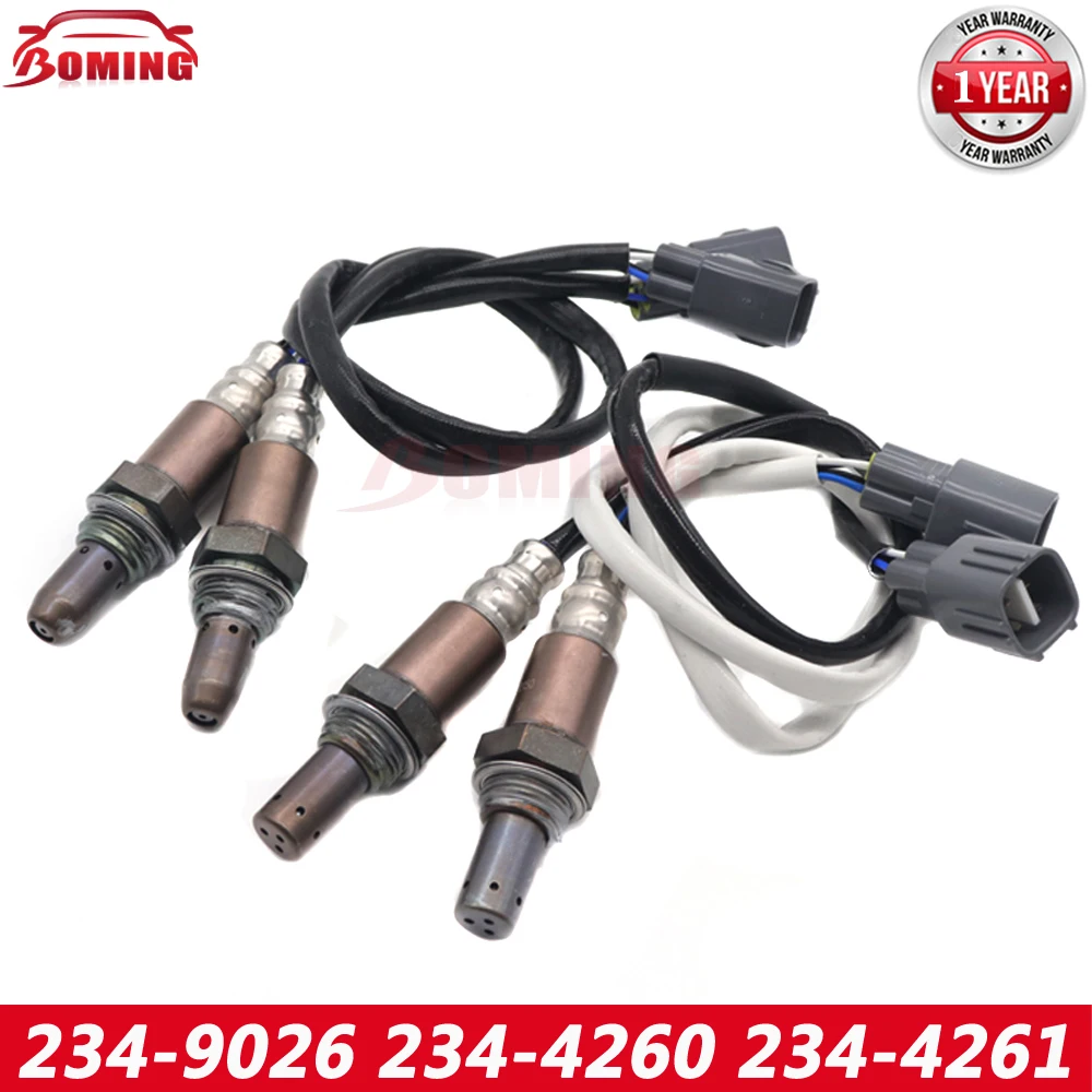 

4 шт. 234-9026 234-4260 234-4261 автомобильный датчик кислорода вверх и вниз, соотношение воздуха и топлива, лямбда для Toyota Tacoma 4.0L V6 2005-2006