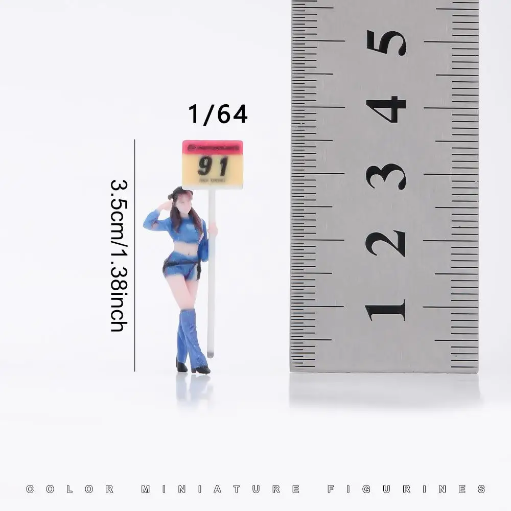 

1/64 Miniature Figures Model Railway Layout Trains Architectural DIY Scene Decor Hand Painted
