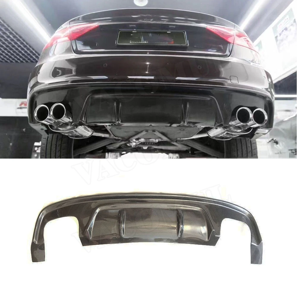 

VACOMUL Carbon Fiber / FRP Unpainted Rear Lip Diffuser Spoiler for Audi A5 Sline S5 2013-2016 Rear Bumper Protector Car Styling