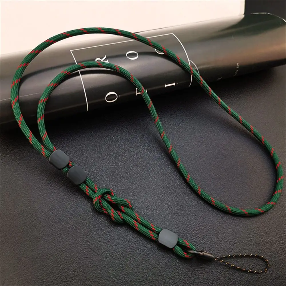 Adjustable Mobile Phone Lanyard Hand-woven Dual-use Phone Hanging Chain Anti-lost Pendant Cellphone Straps Wrist Straps