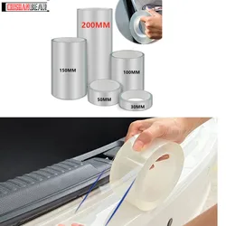 Autocollant Anti-Rayures Transparent pour les Bords des Portes de Voiture, Film de Protection, Nano Bande, peut être utilisé pour le Coffre, Repose Pied