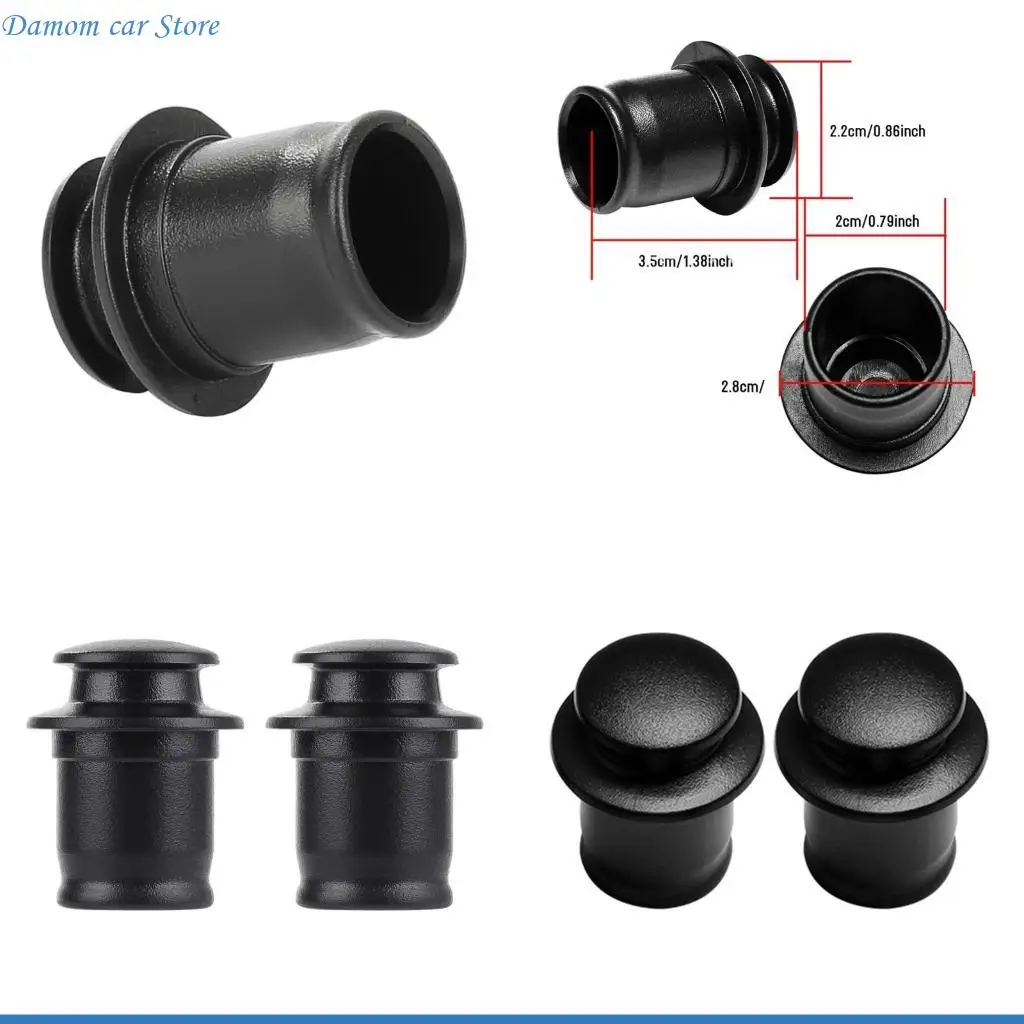 

A2UC Black Car Auto Sigarette Ligher Growet Gount Waterpoper Cover Cops 12 В выходная крышка Universal подходит для большинства