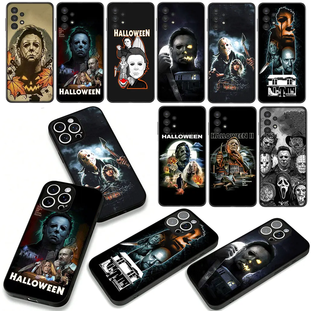 Чехол Curse Of Michael Myers Horror для Motorola Moto E14 E15 E13 E32 E22 E20 G04 G13 G14 G34 G45 G64 G82 G84 G20 G32 G53 G60 G72
