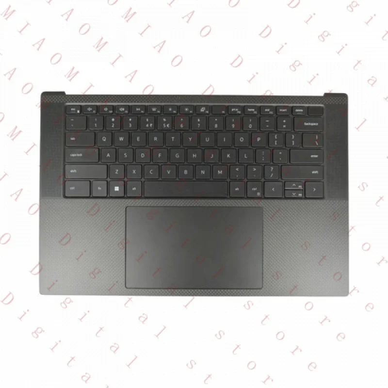 

RY For DELL XPS 9500 9510 9520 9530 Palmrest Backlit Keyboard Touchpad 0DKFWH 7C6RC