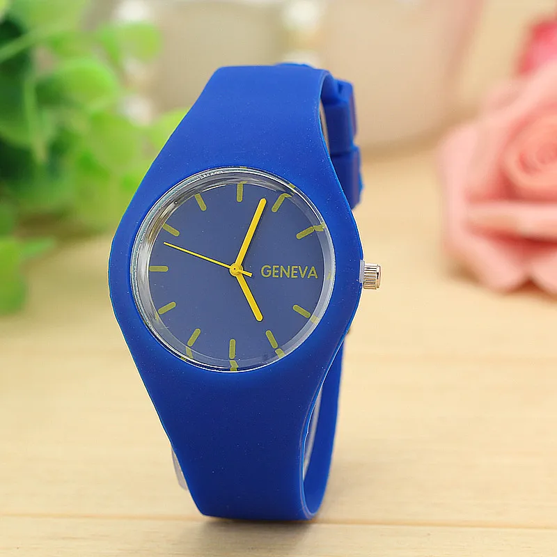 Orologio da donna in Silicone di marca di moda orologio Casual al quarzo stile orologio da donna orologi orologio da polso in gelatina per donna Relogio Feminino