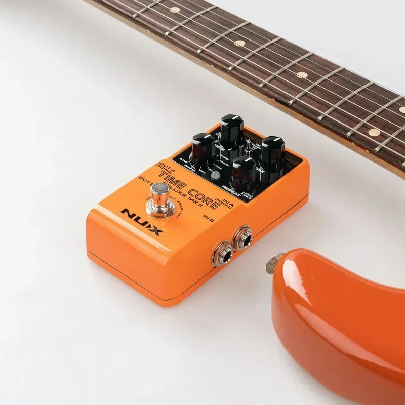 NUX-Time Core Deluxe MKII Electric Guitar Effects, Versatile Delay Pedal, 7 Types, Phrase Looper, Guitar Accessories view 5