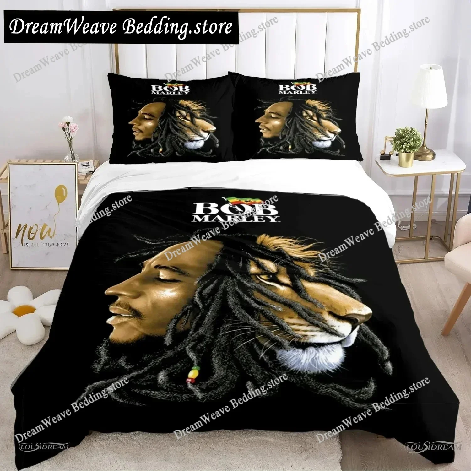 Bob Marley Music Bedding Set Duvet Cover 3d Bedding Fashion Design Decoration King Duvet Cover Set Double Bed Set Bedding Sets74