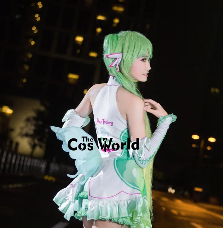 ミク 2017 レーシングスーツ ドレス衣装 アニメ コスプレ衣装