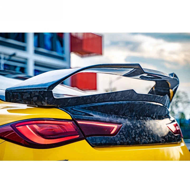 

For 2016 Q60 Modified MBJ Style Carbon Fiber Rear Wing Carbon Car Special High Quality Carbon Fiber Spoiler Trim