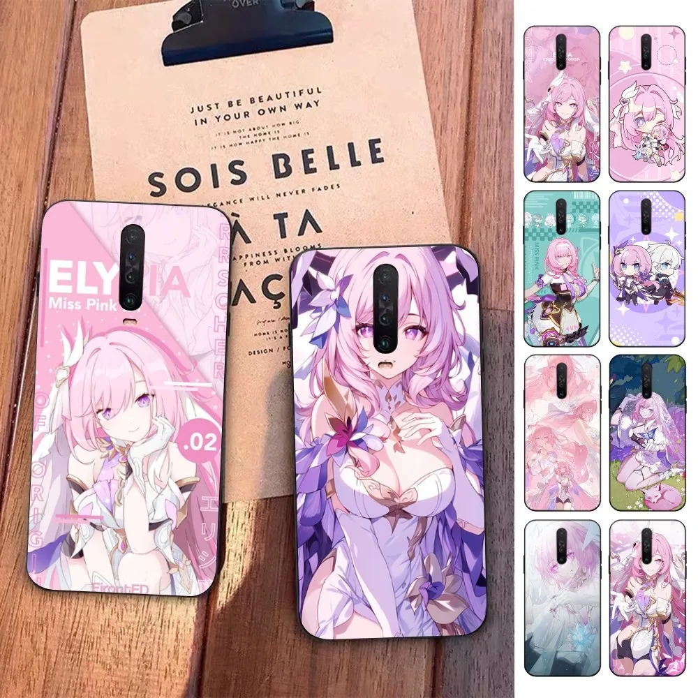 Elysia Houkai Phone Case For Redmi 5 6 7 8 9 10 plus pro 6 7 8 9 A GO K20 K30 K40 pro plus F3 Fundas