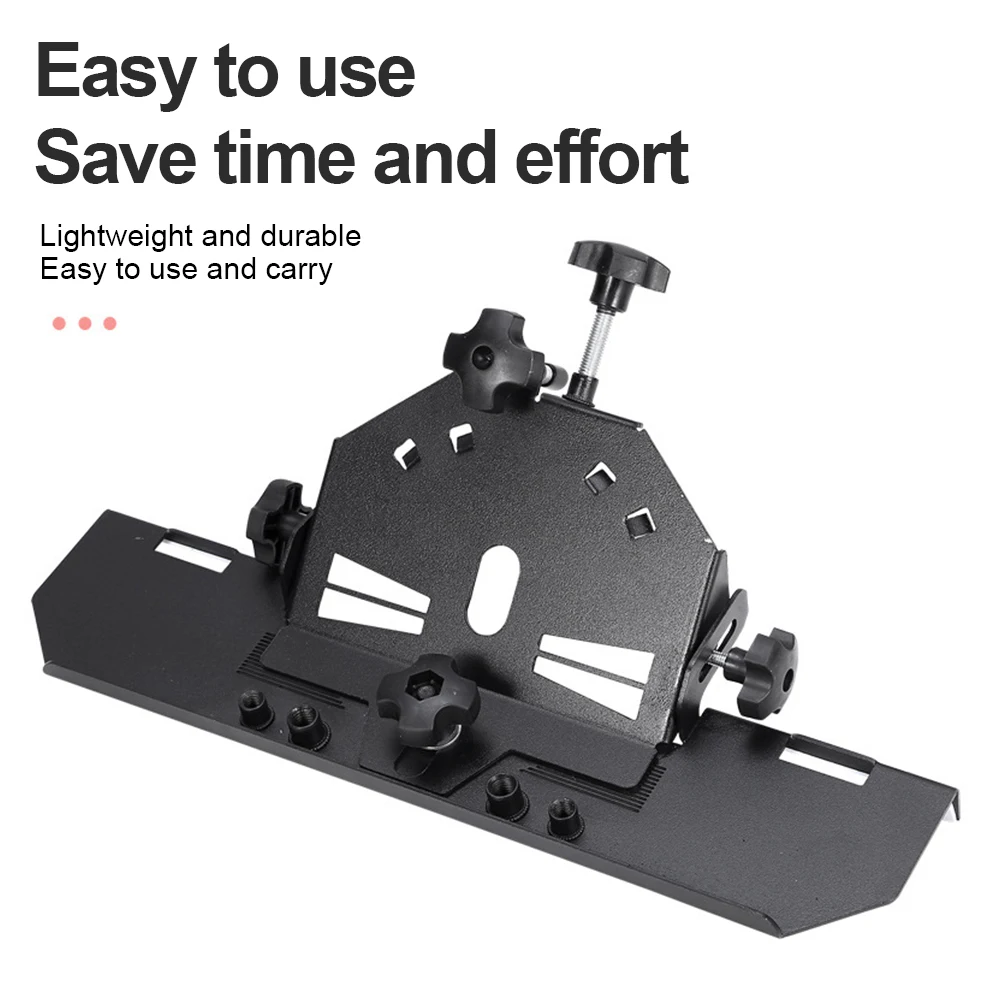 Angle Grinder Chamfering Tool Four-Hole Chamfering Bracket 45-Degree Angle Cutting Bracket for Tile Trimmer Angle Grinder