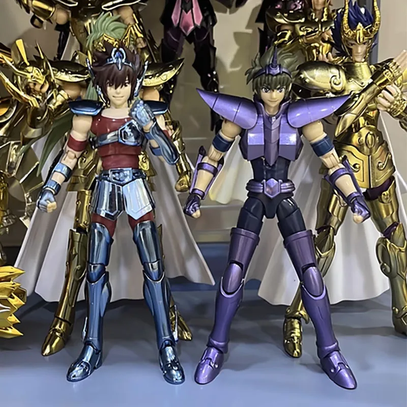 

Unicorn Yato Figure Silver Saint CS Model Saint Myth Cloth EX Action Figuras Saint Seiya Alloy Collection Doll Gift for Kids