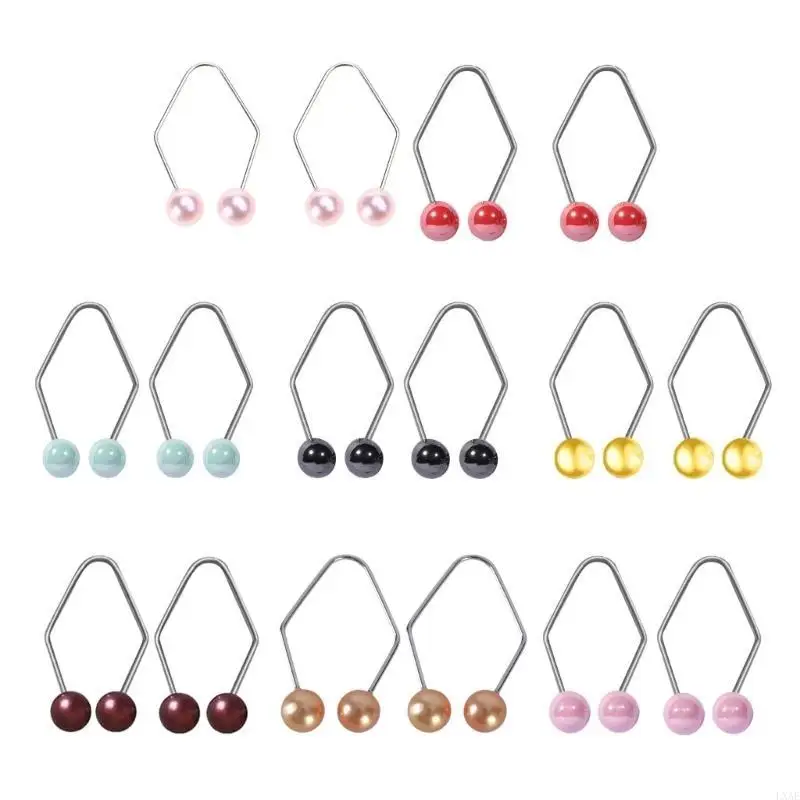  Trendy Lip Piercing Face Maker Ornament Exquisite Lip Accessory Delicate Pearls Face Muscle Exerciser Tools for Women