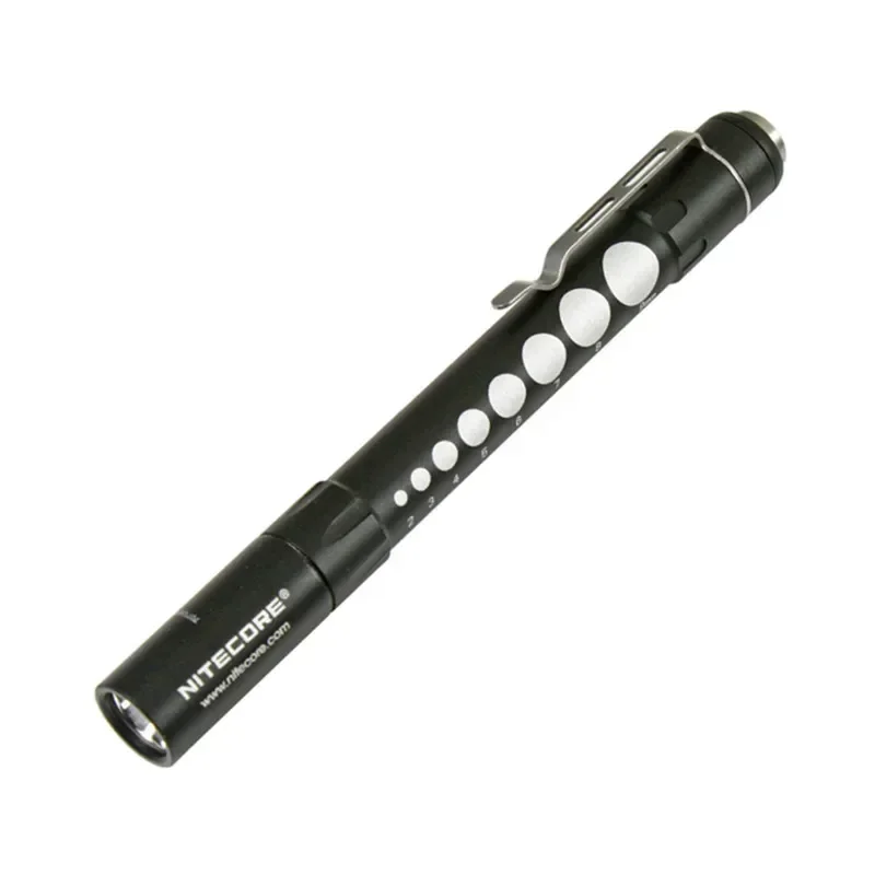 Nitecore mt06md lanterna médica profissional nichia 219b 180lm potência por 2 * baterias aaa caneta luz engenheiros mecânicos