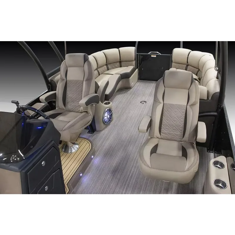 FL Customized Wholesale Luxury Safety Top Awning  Aluminum Pontoon Boat Catamaran Yacht for Fishing and Entertainment