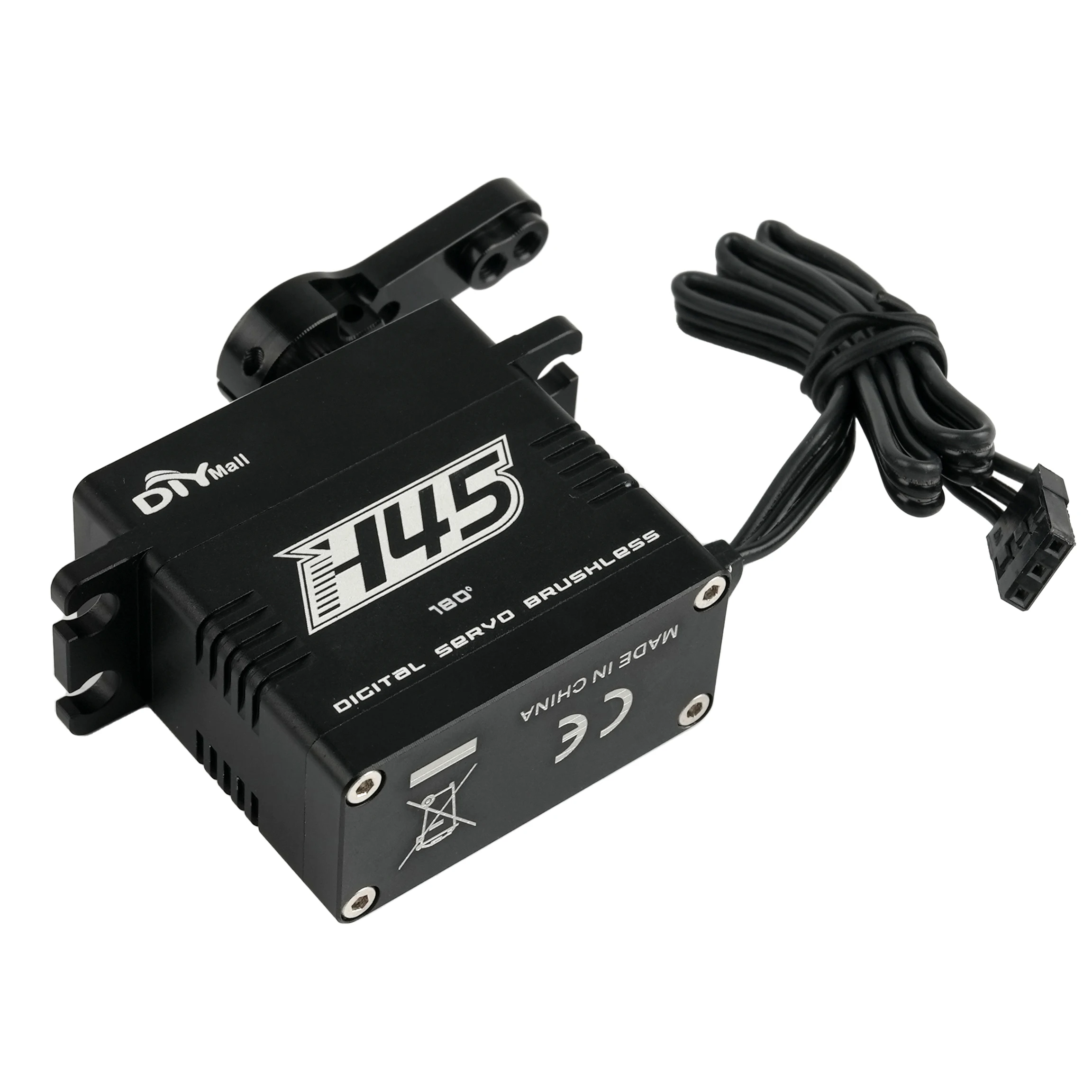 Servo brushless digitale ad alto coppia da 45 kg 8,4 V impermeabile IP67 ingranaggio in acciaio motore interamente in metallo per veicolo robot per auto RC resistente