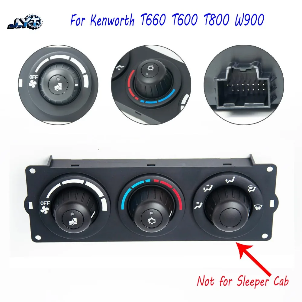 For Kenworth T600 T660 T800 W900 2006-2023 Air A/C Heater Climate Control Panel (Not for Sleeper Cab) Temperature Control Module