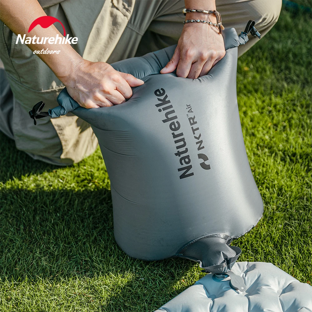 Naturehike Şişme Çanta Açık hava yatağı Şişirme Mat Çok Fonksiyonlu Evrensel Kamp Çadırı Nem geçirmez Mat Pompası
