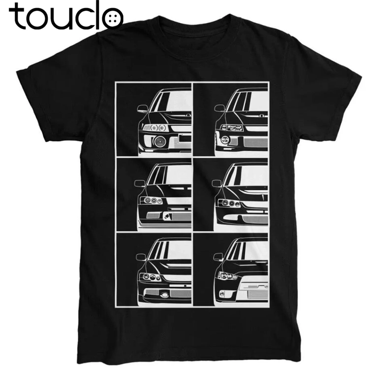 T-Shirt Evo Generation noir S-3Xl Jdm Mitsu Awd Mivec Lancer Evolution Homme, nouveau T-Shirt en coton à manches courtes pour homme