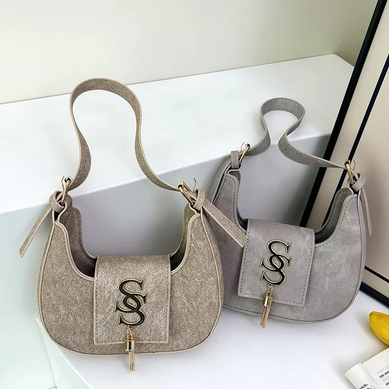 

2025 Women's Handbag Fashion Elegant Shoulder Bag Casual Tote Purse Stylish Crossbody Bag Minimalist Ladies Designer Handbag