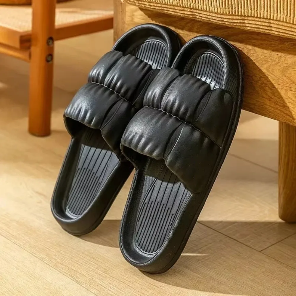 Fashion EVA Cloud Slippers Soft Sole Thick Platform Sole Slippers Breathable Non-slip Home Slipper Summer
