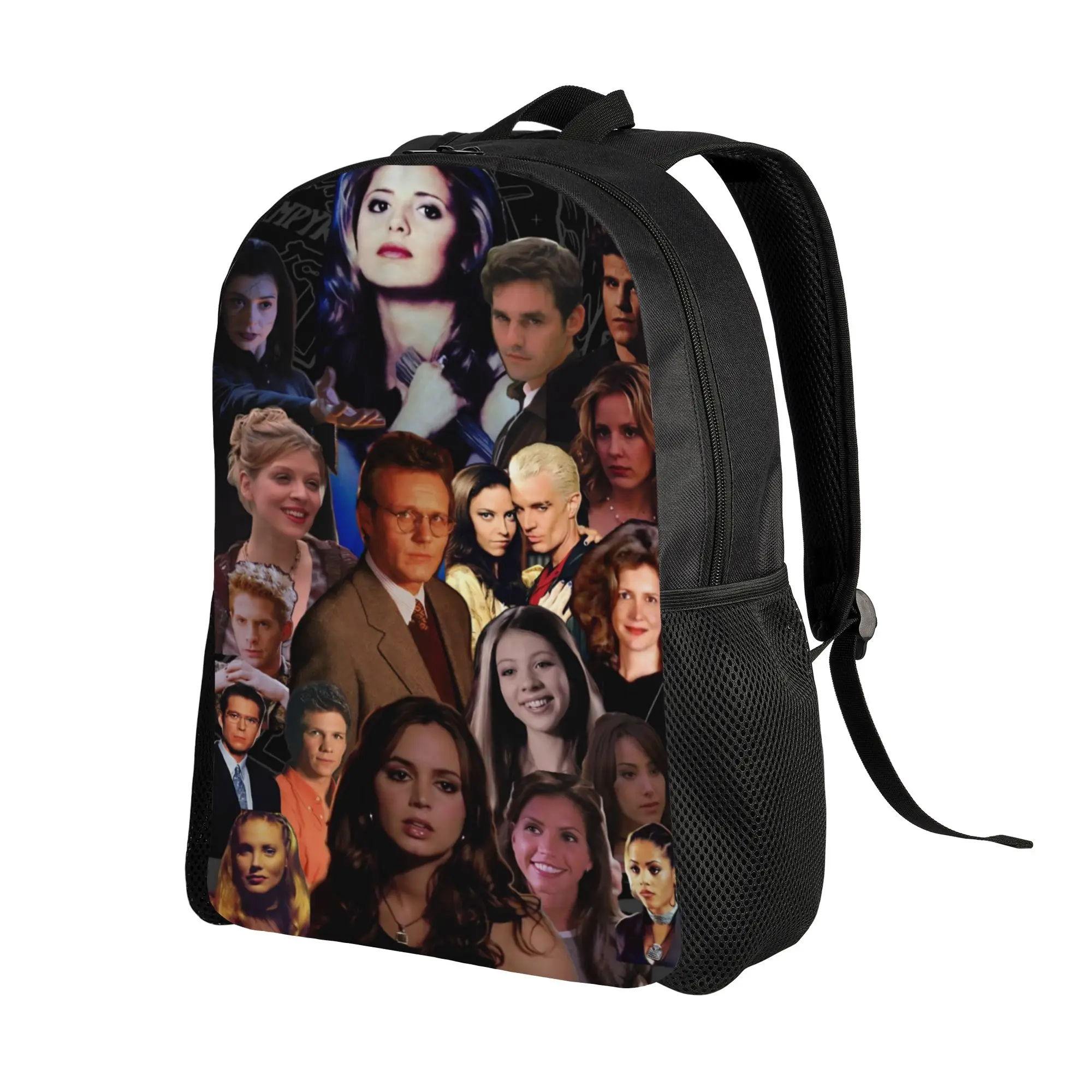 Buffy the Vampire Slayer Classical Backpack Gift High School Work Horror Movie Daypack for Men Women College Canvas Bags