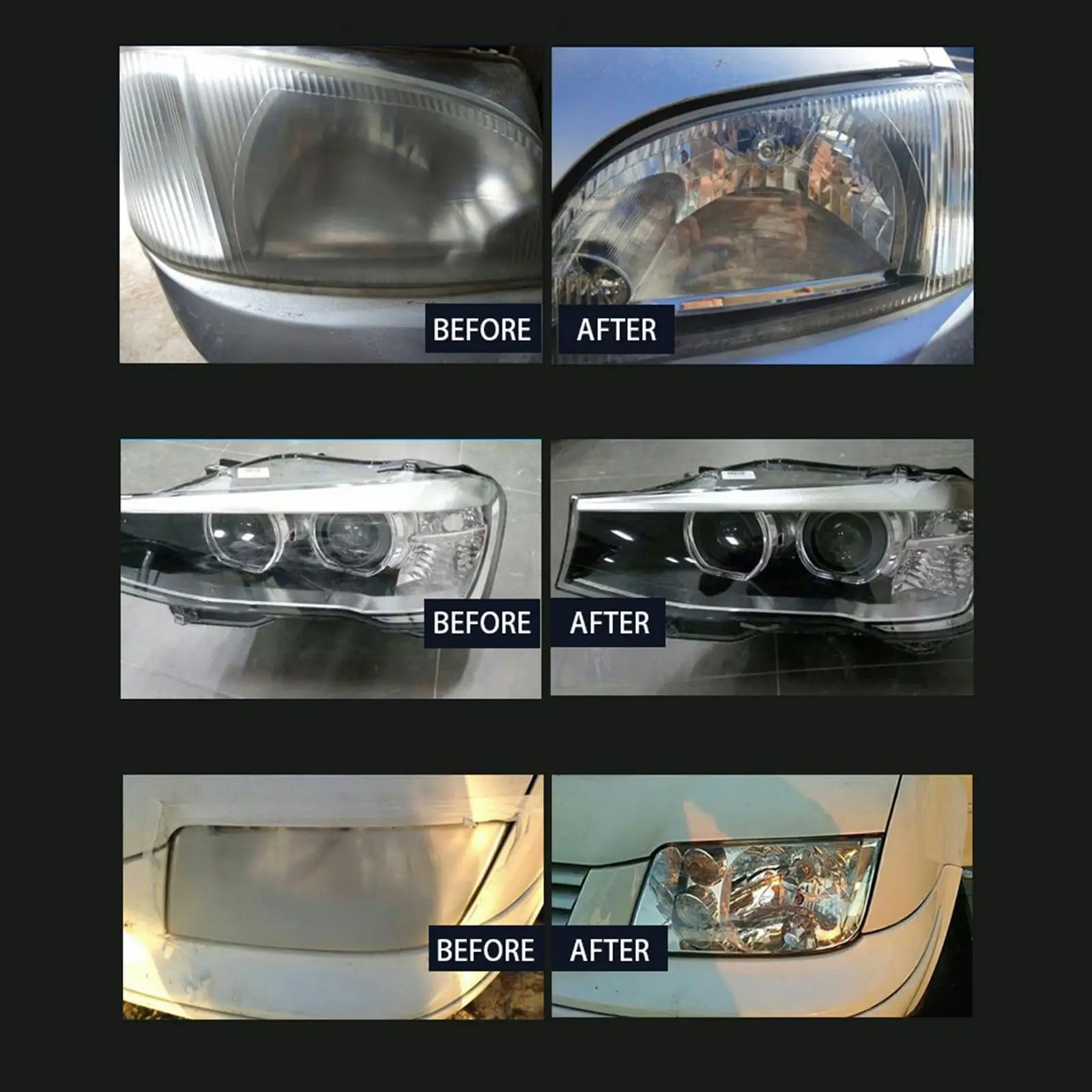 Car Headlight Refurbished Durable Heating Cup W/ Cover Fit for Automobile