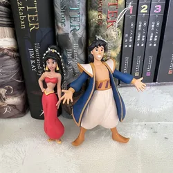 2Pieces/lot 8CM Disney Princess Jasmine and Prince Christmas Pendant for Children's Birthday Gifts