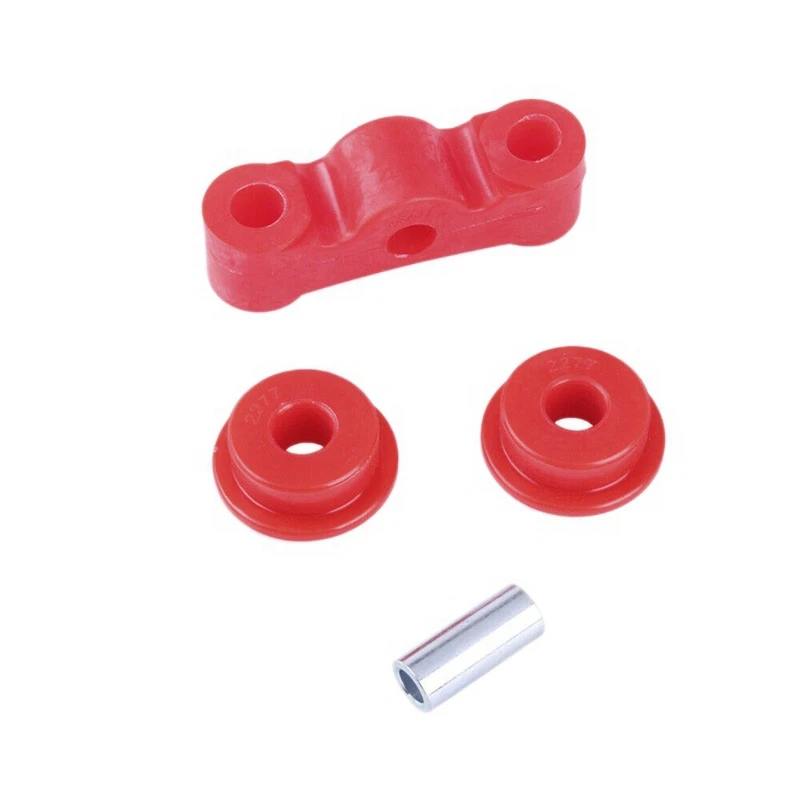 Red Polyurethane Transmission Bushing Gear Lever Bushing Kit For Honda D-Series 92-00