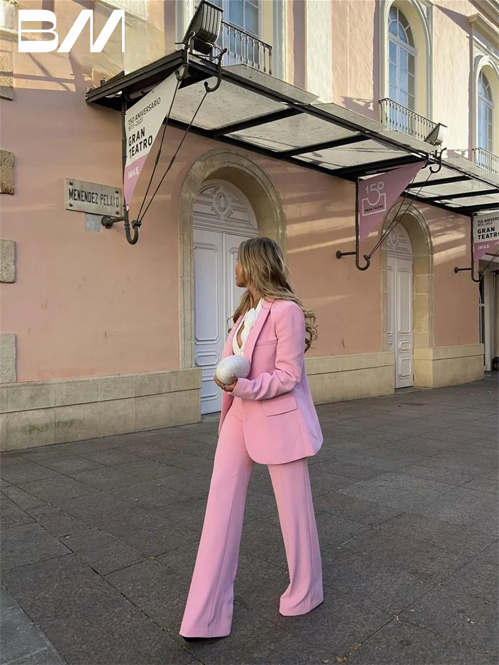 BRLMALL-2-Piece Romantic Women's Suit Set, Hot Sale Formal Suit, Formal Suit Dress, Wedding Dress, Spring, Summer, 2024