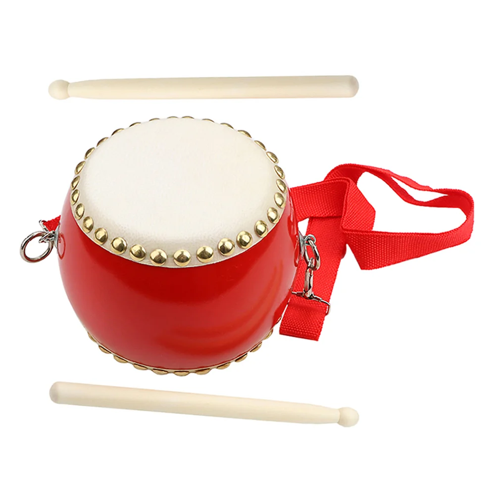 

1 Set Children Percussion Drum with Drum Sticks Kids Music Toy Early Learning Education Toy drum set for kids