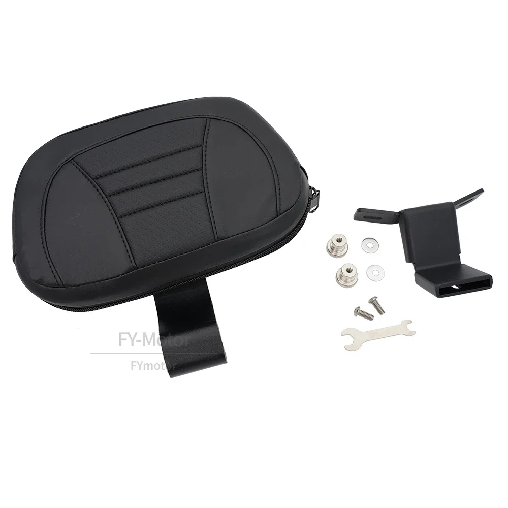 Motorcycle Front Driver Rider Backrest Pad Fit For Harley Davidson Touring CVO Road Electra Glide 2009-2022