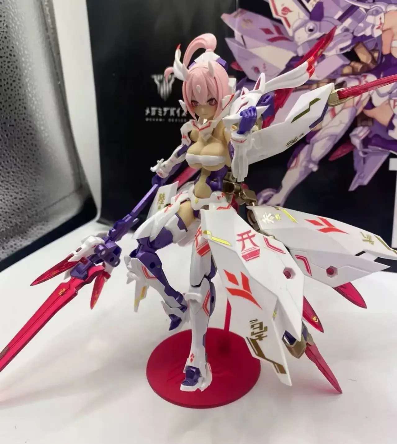 

Оригинальная аниме-фигурка Kotobukiya MEGAMI DEVICE ASRA NINE-TAILS, сборная модель, комплект, коллекция игрушек в подарок для детей