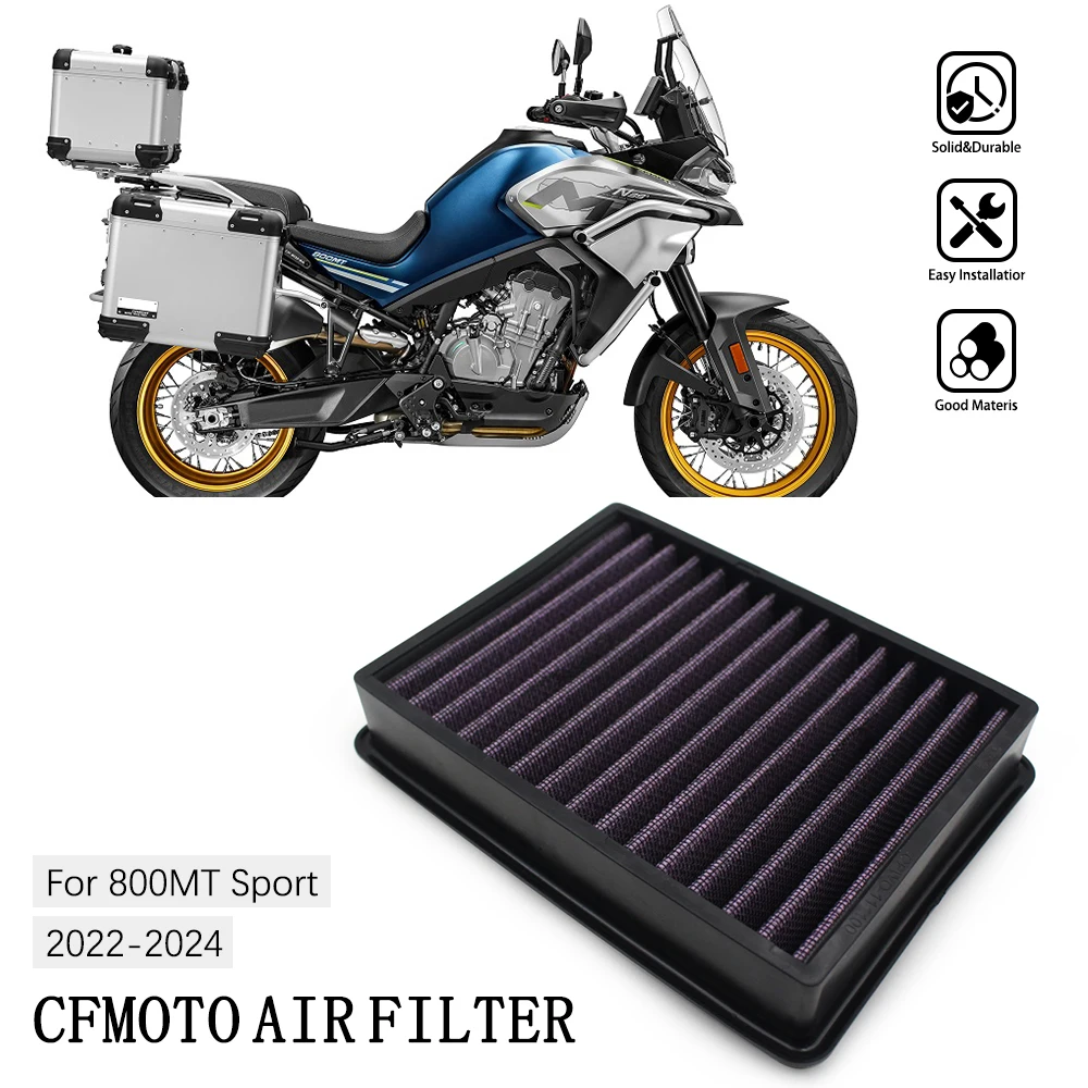 

High Flow Air Filter For CF Moto 800 MT Sport (22-24) DNA Air Filter P-CF8E22-01