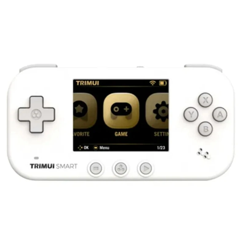 

BAAD TRIMUI Smart Handheld Game Console 2.4Inch Mini Hand Held Games Console Preinstalled Classic Games With 32 GB