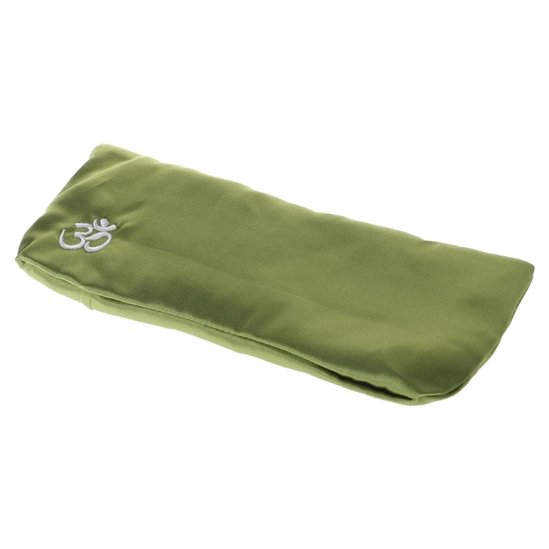 Yoga Eye Pillow Silk Cassia Seed Lavender Relaxation Mask