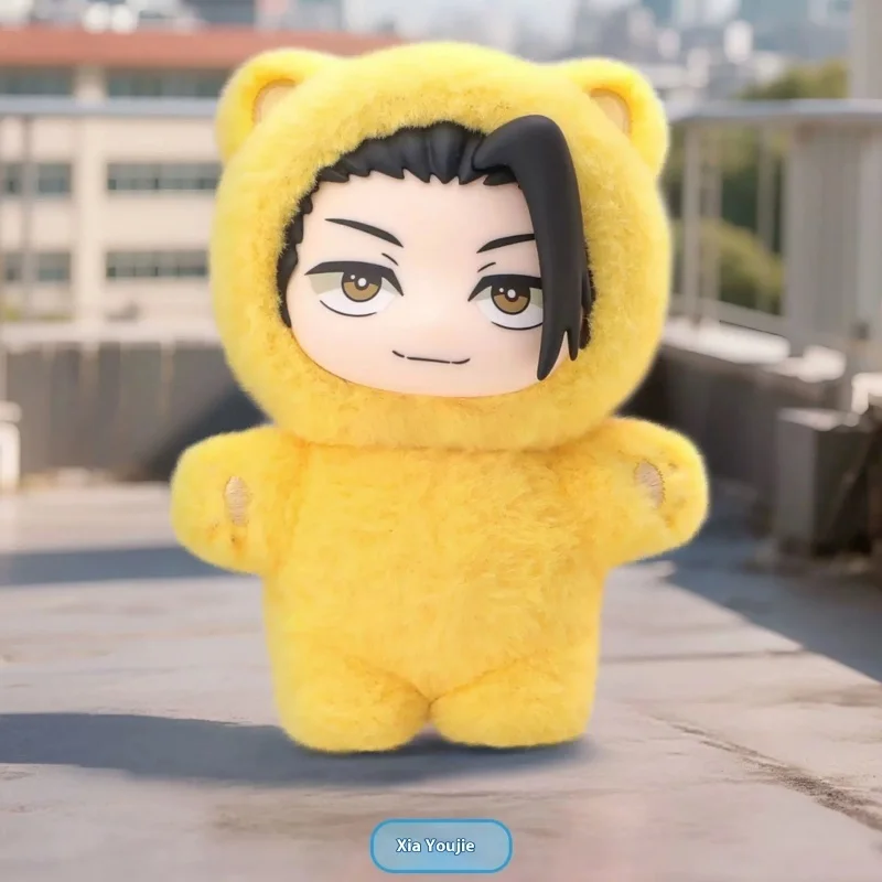أفضل بائع Kawaii Jujutsu Kaisen 2 القط الأذن بلوشي سلسلة صندوق أعمى صندوق غامض أنيمي لعبة غرفة الديكور جمع مهرجان هدية