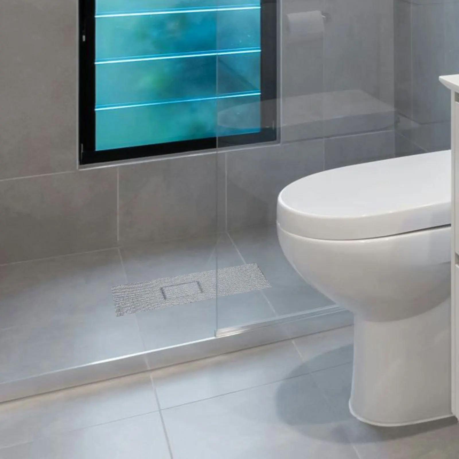 

1Set Anti-Clog Shower Floor Drain Sticker Bathroom Filter Sticker Hair Stopper Adhesive Filter Mesh for Household Cleaning