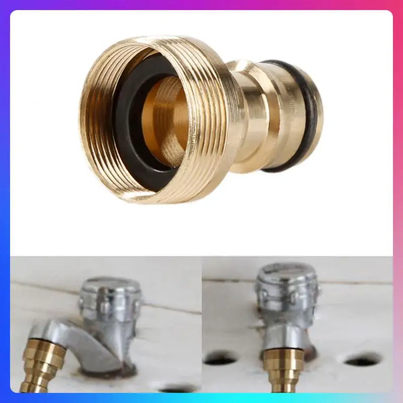 General Brass Kitchen Faucet Connector Threaded Hose Water Pipe Adapter Connector Pipe Fitting Spray Nozzle Tool 23mm