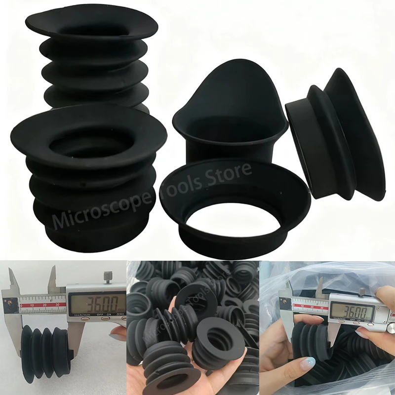 33-38mm Okularschutz Gummi-Augenschutz Augenmuschel für NVE PVS Pard Nachtsichtgerät Monokular Teleskop Mikroskop