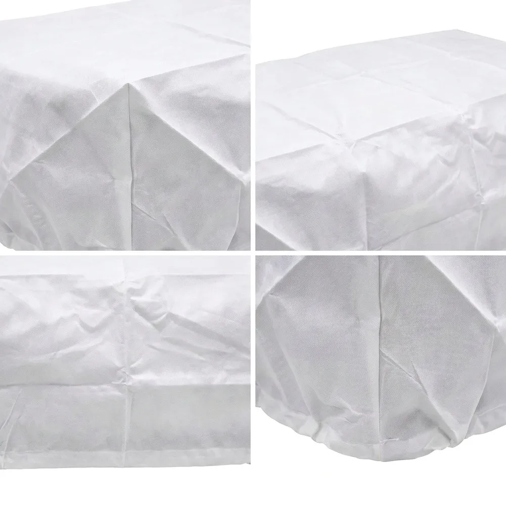 Winter Plant Cover for Raised Garden Beds Featuring Aluminum Foil Insulation and Drawstring Closure 140x70x45cm