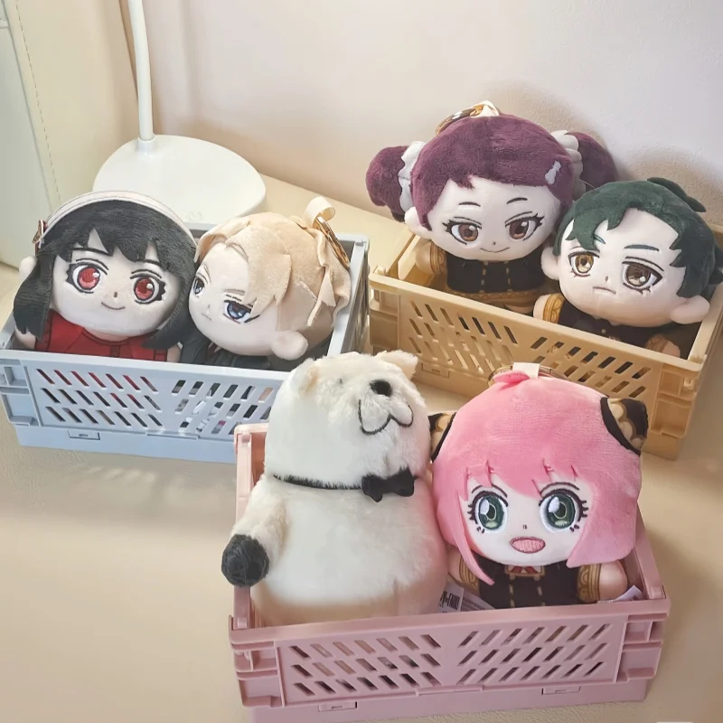 

Spyxfamily Anya Forger Series Blind Box Plush Doll Mystery Box Anime Action Figures Adorable Keychain Model Christmas Present