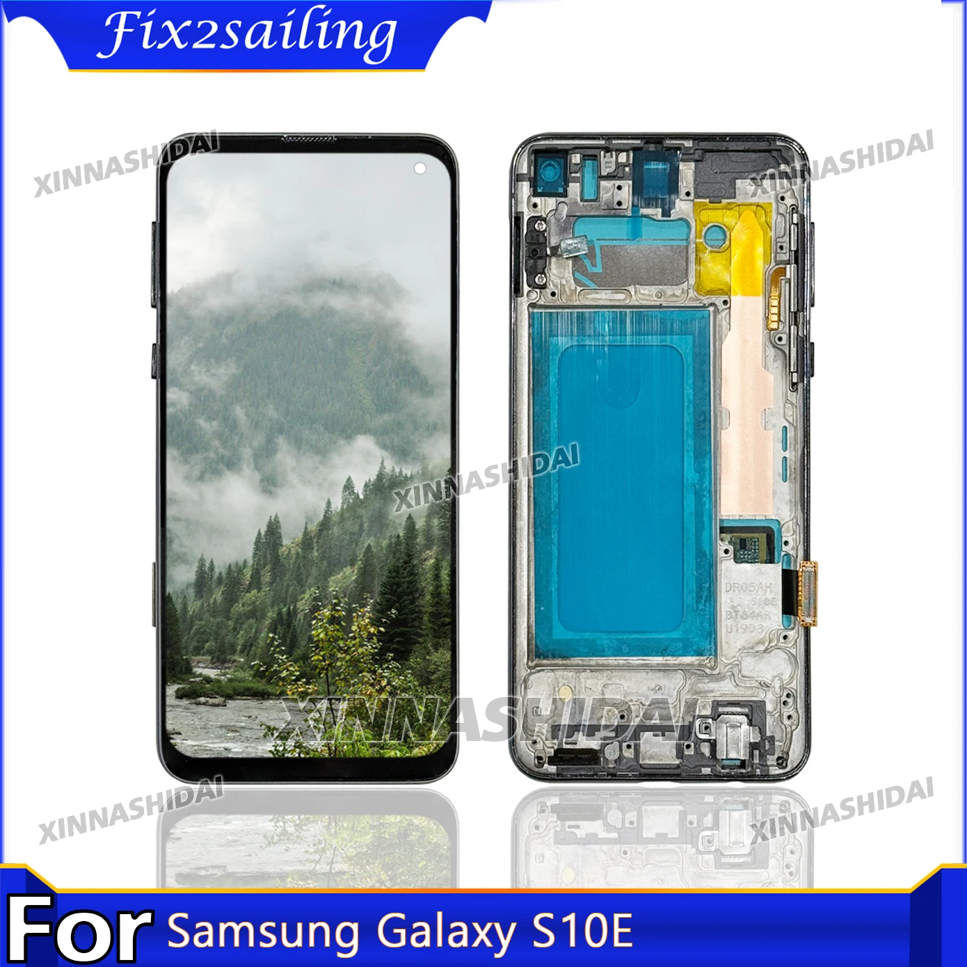 SUPER TFT LCD Display For Samsung Galaxy S10E G970F/DS G970U G970W SM-G9700 LCD With Frame Touch Screen Digitizer Replace