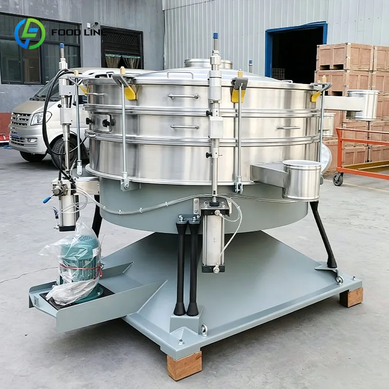 Vibro Sifter Grain Sifter Vibrating Sieve for Millet Corn Rice and Wheat Particle Screening Customized