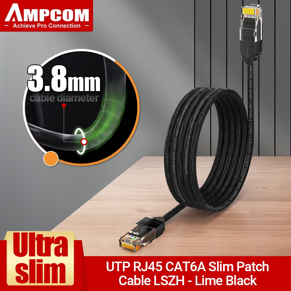 Variant: Cat6A UTP Black